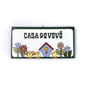 PLACA GRANDE - CASA DO VOVÔ - CASINHA DE PÁSSAROS