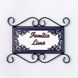 PLACA GRANDE - FAMÍLIA SILVA