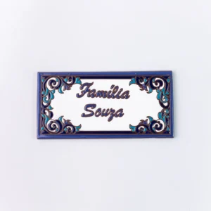 PLACA GRANDE - FAMÍLIA SOUZA