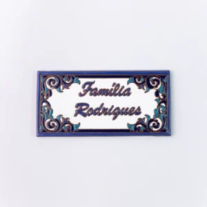 PLACA GRANDE - FAMÍLIA RODRIGUES