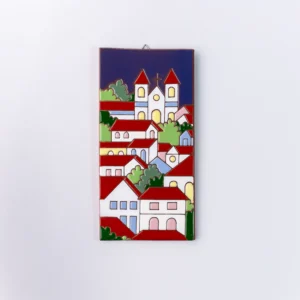 PLACA GRANDE - CASINHAS MINEIRAS COM IGREJINHA