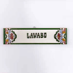 PLACA MÉDIA - LAVABO - ITALIANO VERDE