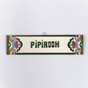 PLACA MÉDIA - PIPIROOM - ITALIANO VERDE