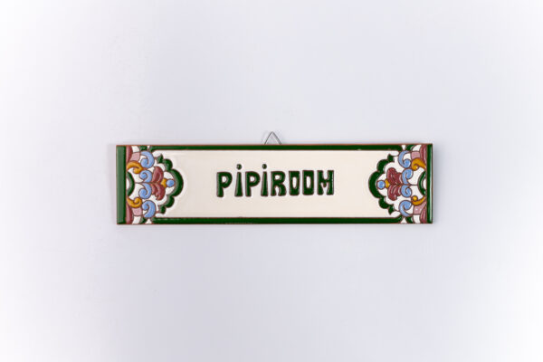 PLACA MÉDIA - PIPIROOM - ITALIANO VERDE