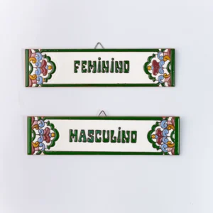 PLACA MÉDIA - FEMININO - ITALIANO VERDE