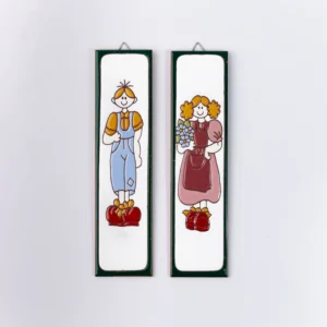 PLACA MÉDIA - MENINO/ MENINA - VERDE