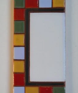 BORDA - QUADRADINHO COLORIDO