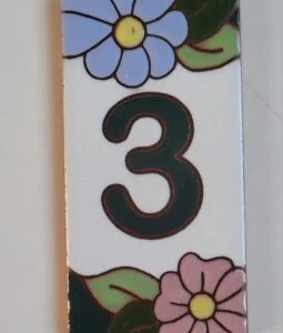 NÚMERO 3 - FLOR