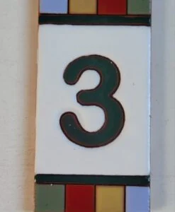 NÚMERO 3 - QUADRADINHO COLORIDO