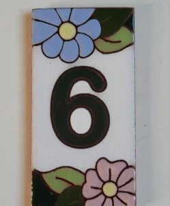 NÚMERO 6 - FLOR