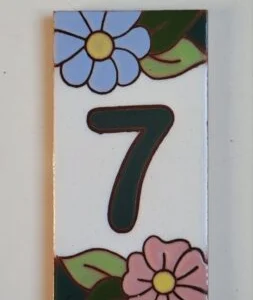 NÚMERO 7 - FLOR