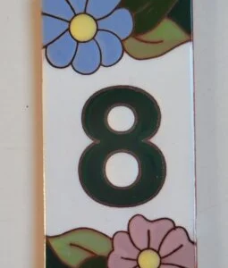 NÚMERO 8 - FLOR