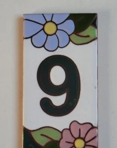 NÚMERO 9 - FLOR