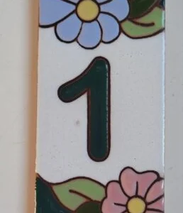 NÚMERO 1 - FLOR
